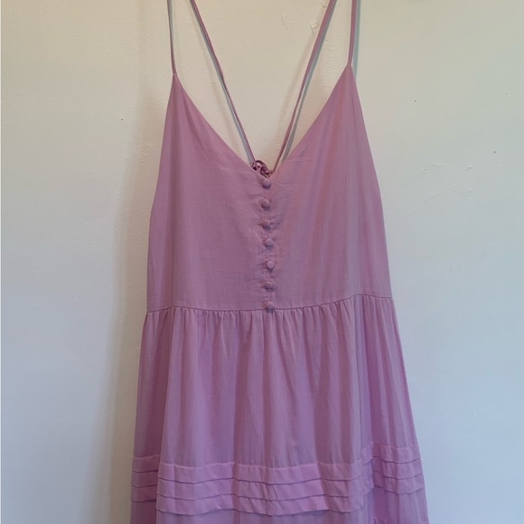 Buddy Love Jaxon Tiered Strappy Maxi Dress Purple - Picture 4 of 13
